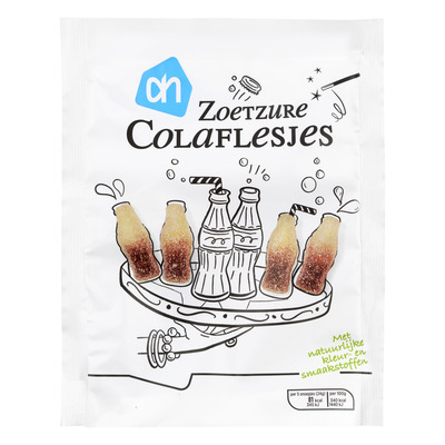 Huismerk Zoetzure colaflesjes