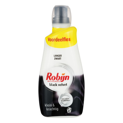 Robijn Wasmiddel klein & krachtig black velvet
