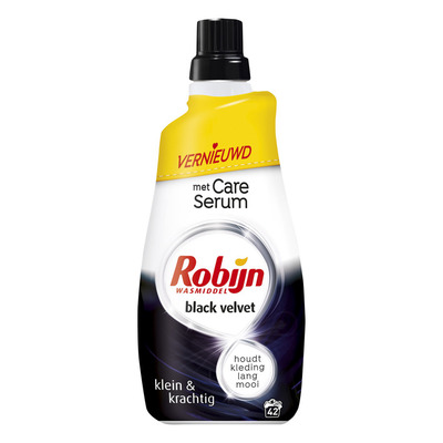 Robijn Wasmiddel klein & krachtig black velvet