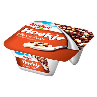 Almhof Hoekje choco balls-naturel yoghurt