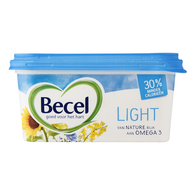 Becel Light voor op brood