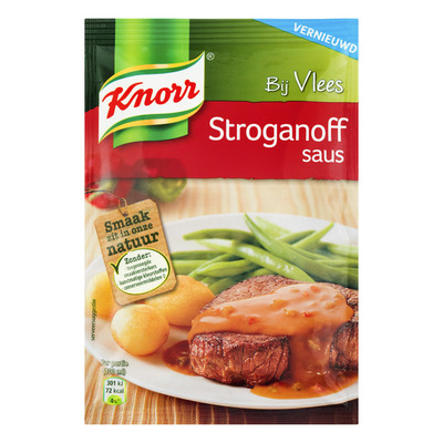 Knorr Mix stroganoff saus