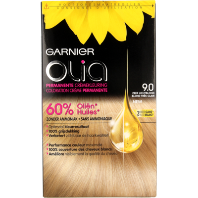 Garnier Olia Permanente Kleuring 9.0 Zeer Licht Blond