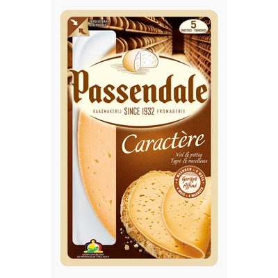 Passendale Caractere plakken