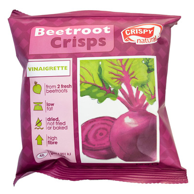 Crispy Beetroot crisps