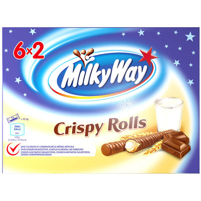 Milky Way Crispy rolls