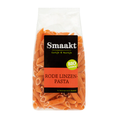 Smaakt Biologisch Rode Linzenpasta