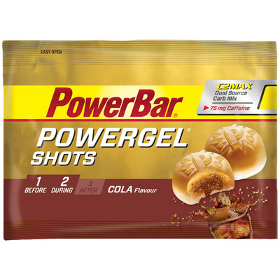 Powerbar Powergel shots cola