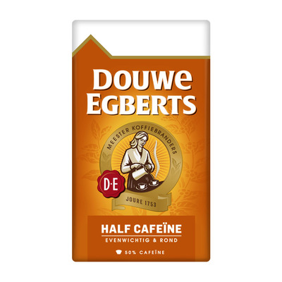 Douwe Egberts Half cafeïne koffiefilter