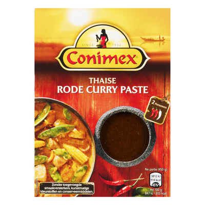 Conimex Curry paste rode