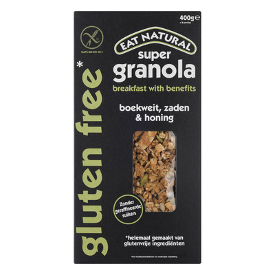 Eat Natural Super granola proteïn amandel-zaden