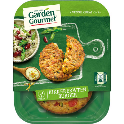 Garden Gourmet Vegetarische kikkererwtenburger