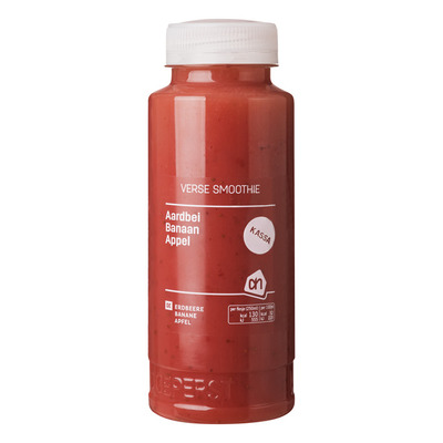 Huismerk Verse smoothie appel-banaan-aardbei