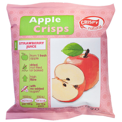 Crispy Crunch me! apple-strawberry juice