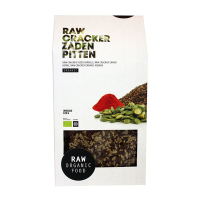 Raw Organic Food Crackers zaden en pitten