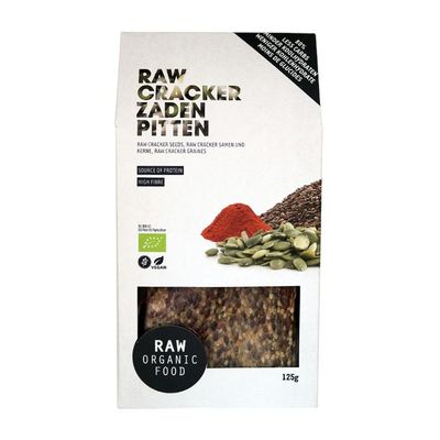 Raw Organic Food Crackers zaden en pitten
