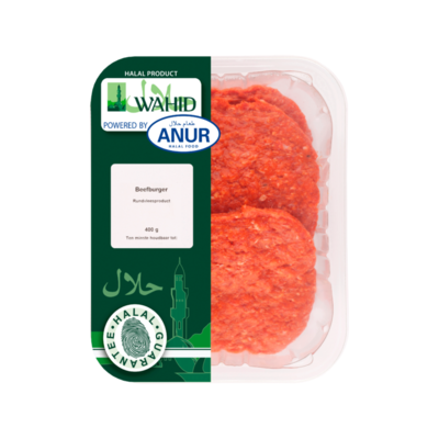 Wahid Halal Beefburgers