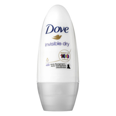 Dove Deodorant roller invisible dry
