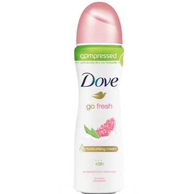 Dove Deodorant spray go fresh pomegranate