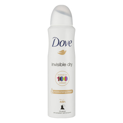 Dove Deodorant spray invisible dry