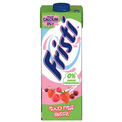 Fristi Rood fruit 0% suiker toegevoegd