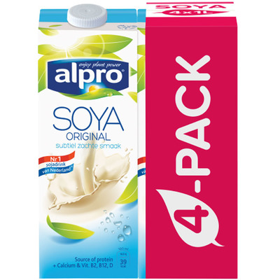 Alpro Sojadrink original 4-pack