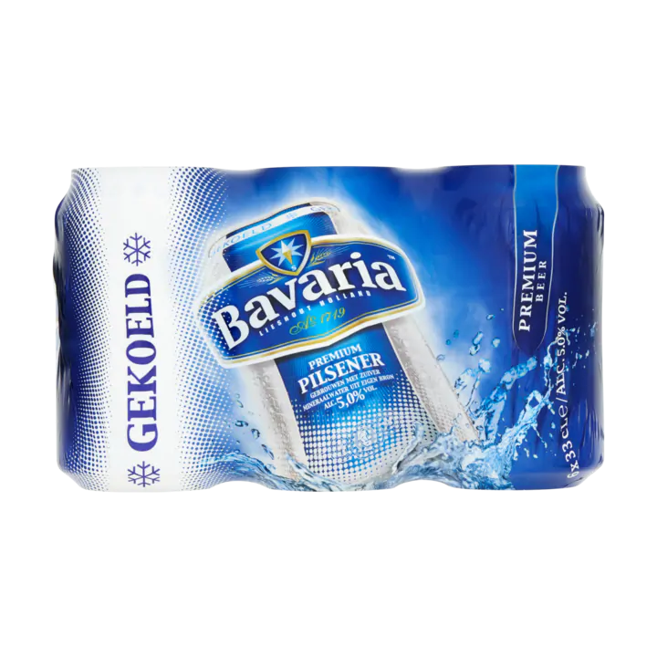 Bavaria Premium Pils 5.0% Gekoeld Blik Bier