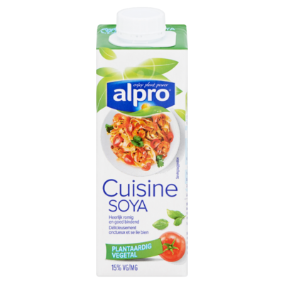 Alpro Cuisine Plantaardige Variatie op Kookroom 250 ml