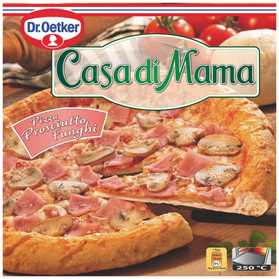 Dr. Oetker Casa di Mama pizza prosciutto funghi