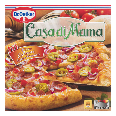 Dr. Oetker Casa di Mama pizza salame extra piccante