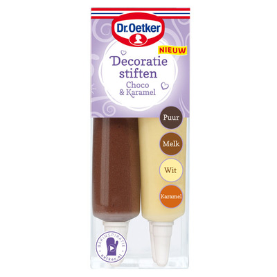 Dr. Oetker Decoratiestiften choco & karamel
