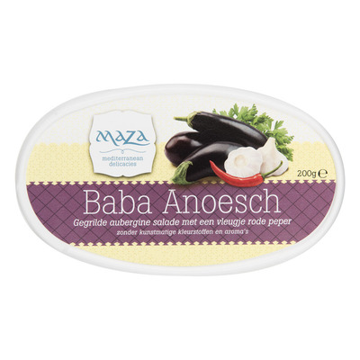 Maza Baba anoesch aubergine salade