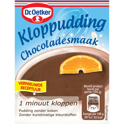 Dr. Oetker Kloppudding chocolade