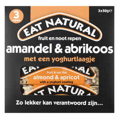 Eat Natural Fruit en noot repen amandel-abrikoos
