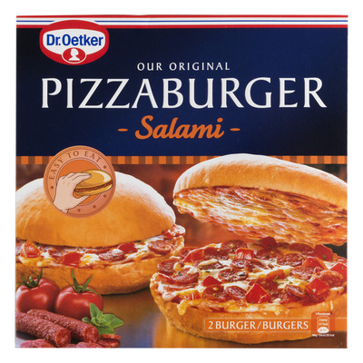 Dr. Oetker Pizzaburger salami