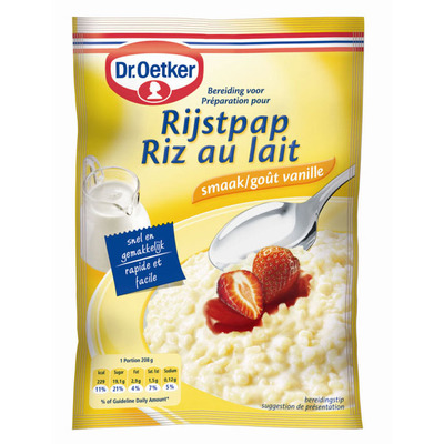 Dr. Oetker Rijstpap vanille