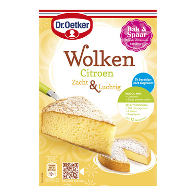 Dr. Oetker Wolken citroen