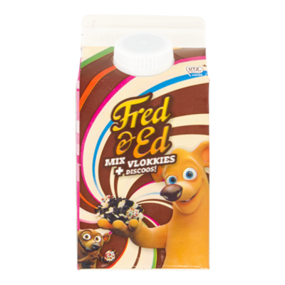 Fred & Ed Chocoladevlokken vlokkies mix