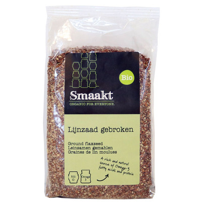 Smaakt Lijnzaad gebroken