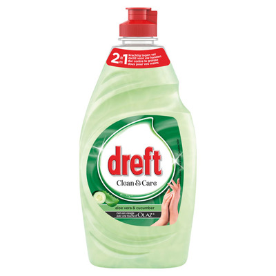 Dreft Clean & care afwas aloë vera & komkommer