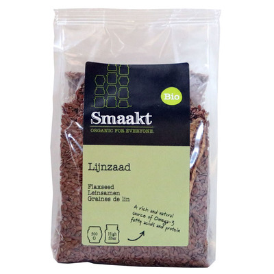 Smaakt Lijnzaad biologisch