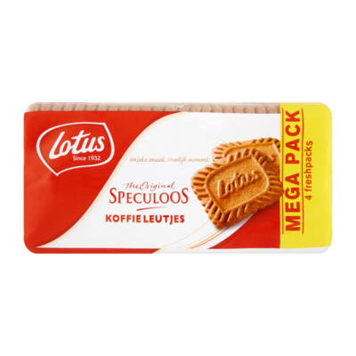 Lotus The Original Speculoos Koffieleutjes Mega Pack 4 Freshpacks