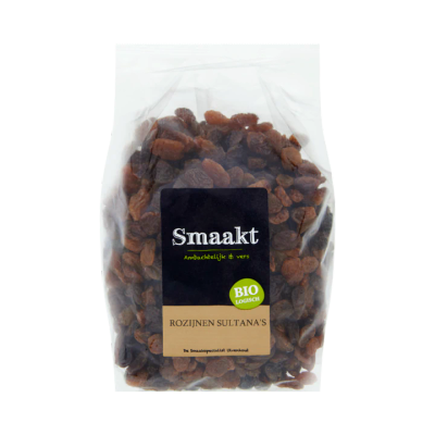 Smaakt Biologisch Rozijnen Sultana's