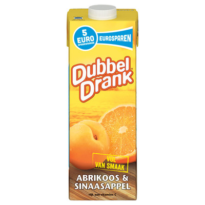 Dubbeldrank Abrikoos-sinaasappel