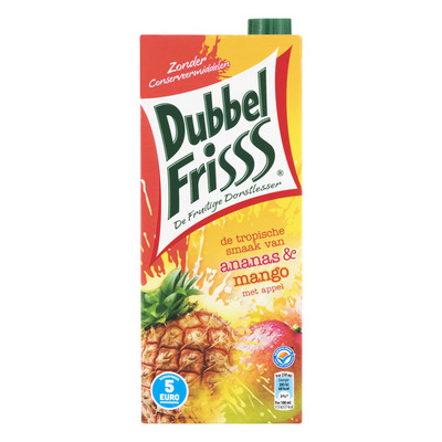 DubbelFrisss Ananas & mango
