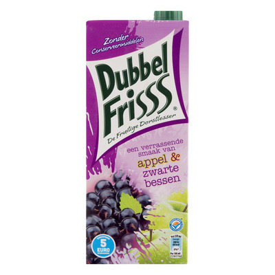 DubbelFrisss Appel & zwarte bes