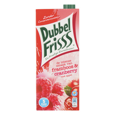 DubbelFrisss Framboos & cranberry
