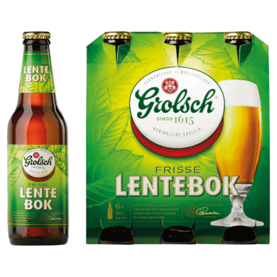 Grolsch Frisse Lentebok Flessen