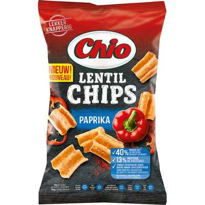 Chio Lentil chips paprika
