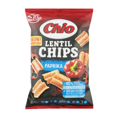 Chio Lentil chips paprika
